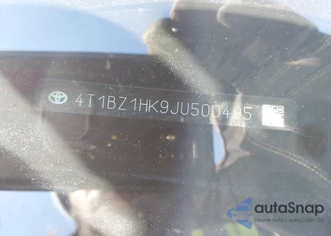 2018 Toyota Camry Xse V6 from USA, damaged, VIN 4T1BZ1HK9JU500495